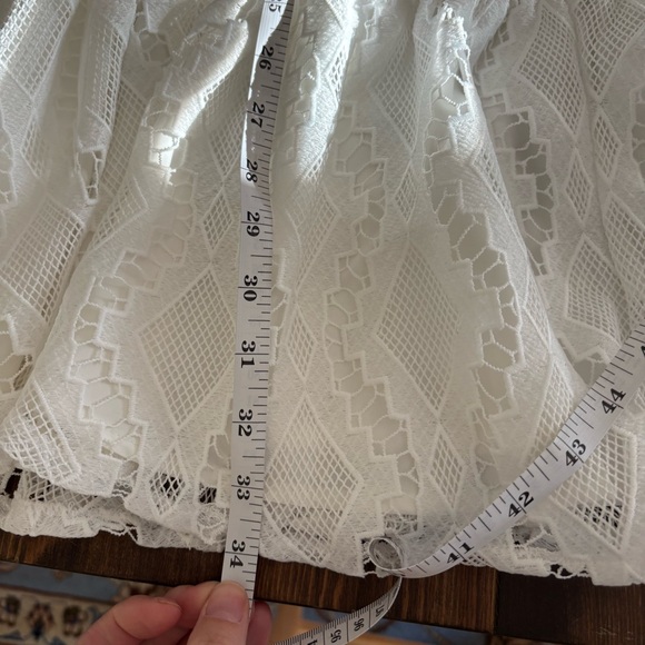 Bardot Remy Lace Mini Dress Ivory size 8, NWT Bridal Shower Engagement Party - Picture 12 of 15